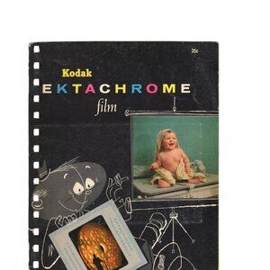 Vintage Kodak Booklets Ektachrome Photographic Papers & 3 Color Prints Lot of 3